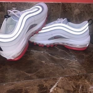 Nike Air Max 97 (GS) White/Varsity Red (Authentic)